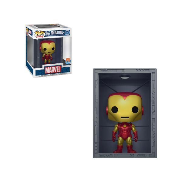 Foto 3 pulgar | Figura Iron Man Hall Of Armor Model 4 Exclusivo Px Funko Pop Deluxe Marvel