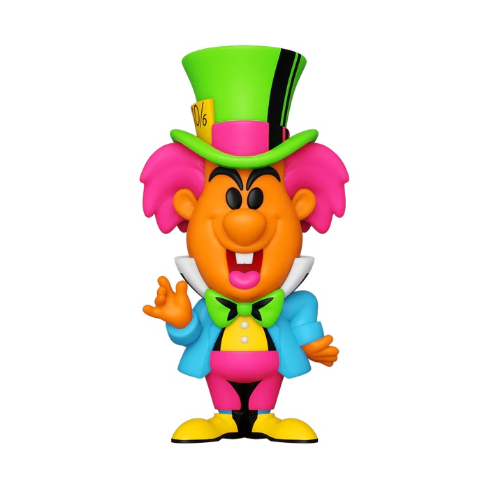 Foto 4 pulgar | Figura Funko Soda Sombrerero Loco Blackligth
