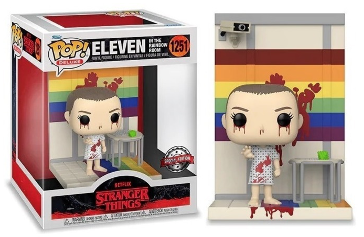 Foto 2 pulgar | Figura Funko Pop Eleven En Habitacion Arcoiris 1251 Stranger Things