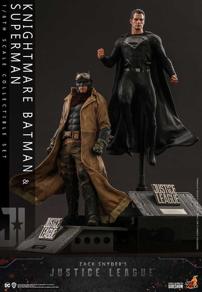 Foto 3 pulgar | Knightmare Batman And Superman Zack Snyder's Justice League Escala 1:6 Hot Toys