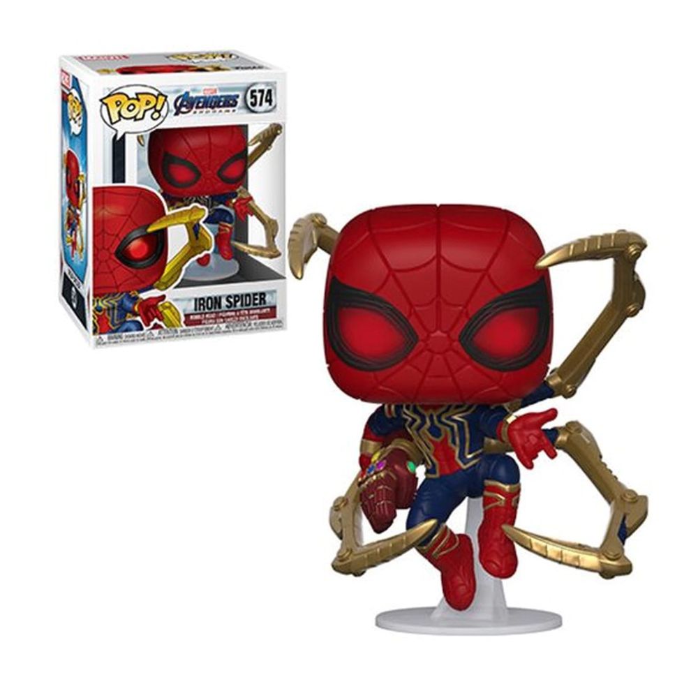 Foto 3 pulgar | Iron-spider Con Nano Guantelete Avengers - Endgame  Marvel Por Funko Pop!