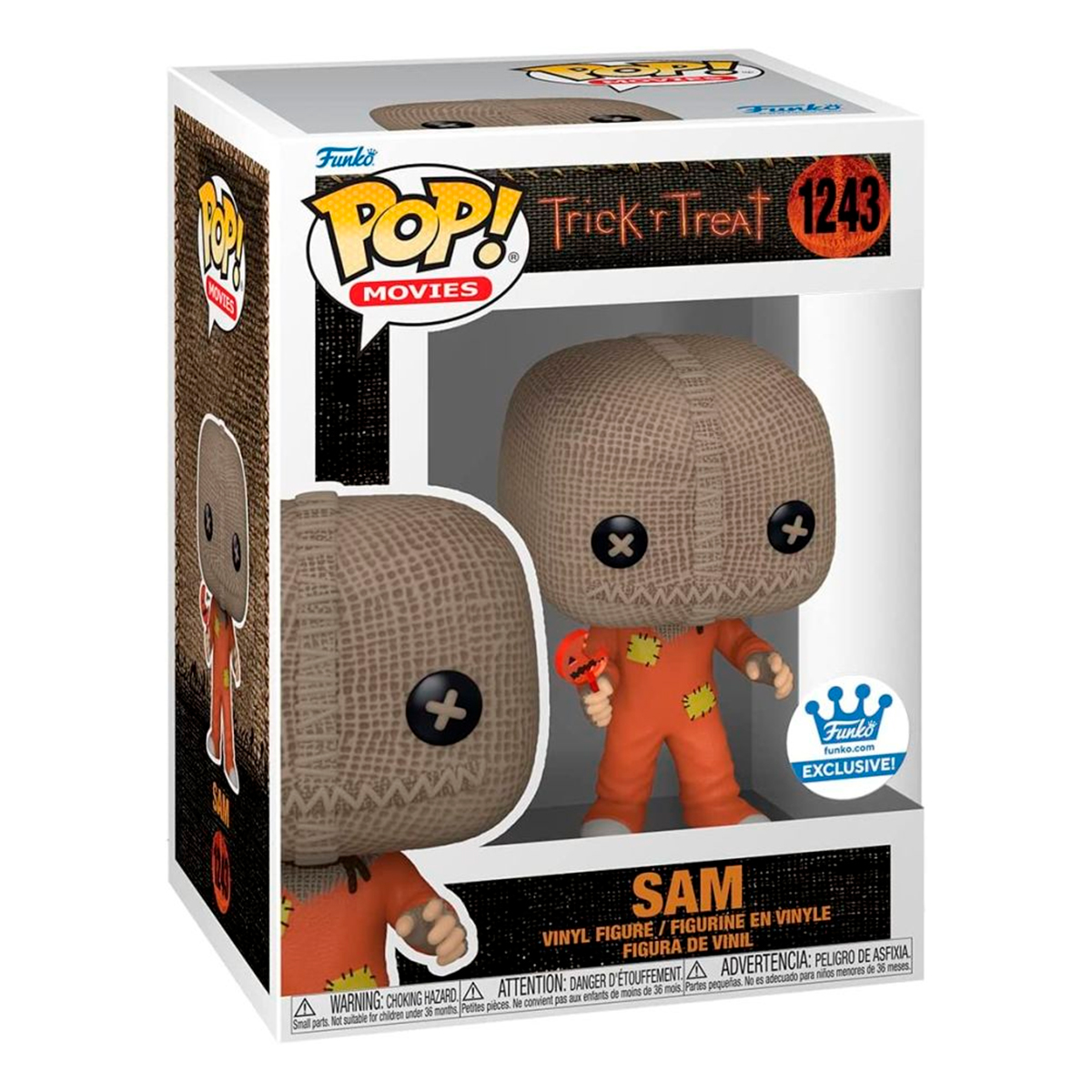 Foto 3 pulgar | Figura Funko Pop Movies: Trick R' Treat Sam 1243
