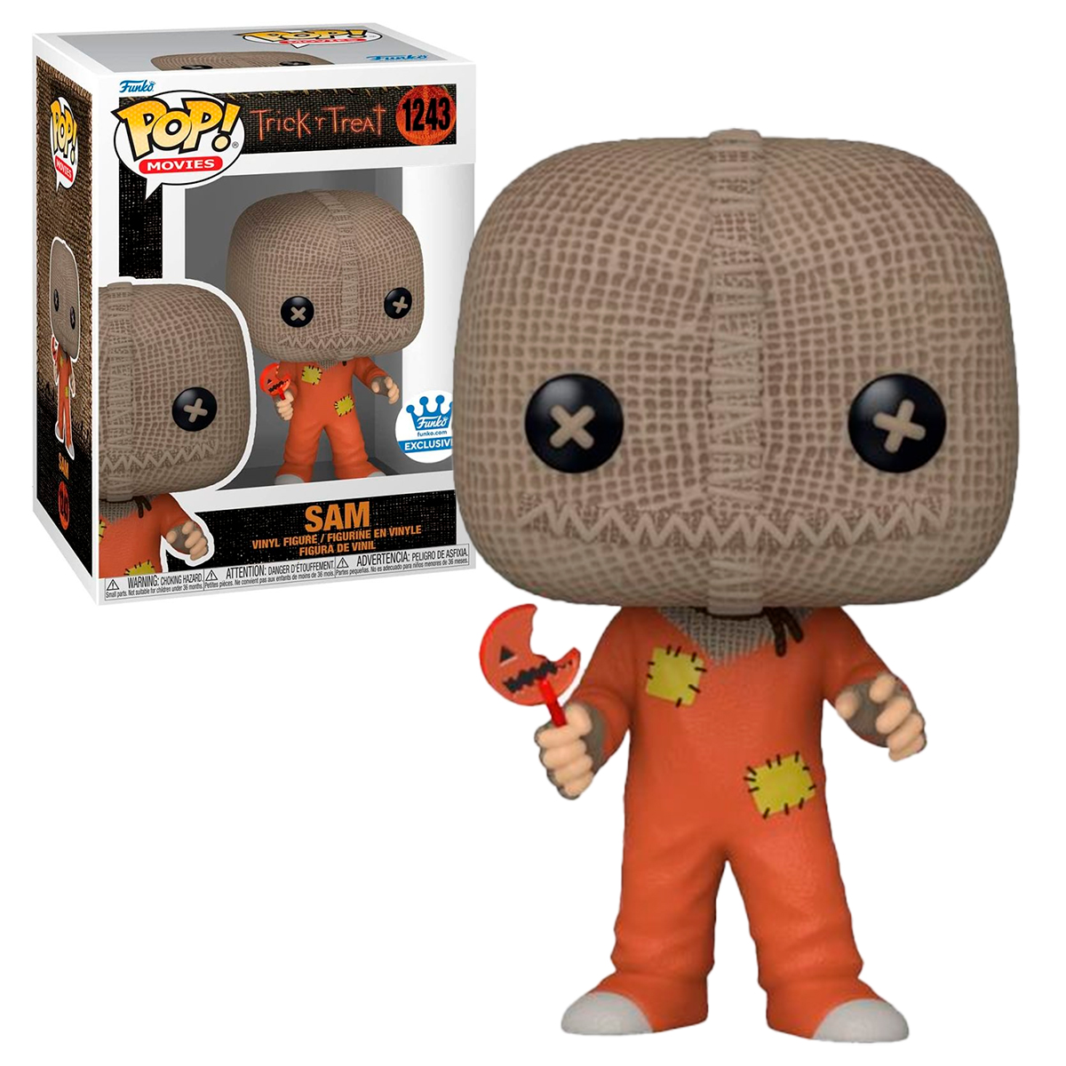 Foto 4 pulgar | Figura Funko Pop Movies: Trick R' Treat Sam 1243