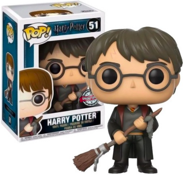 Foto 1 | Funko Pop Harry Potter - Harry Potter (with Firebolt) #51 Special Edition