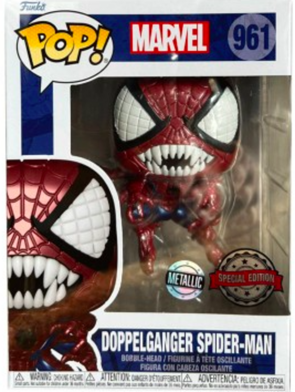 Funko Pop Marvel - Doppelganger Spider-man (metallic) #961