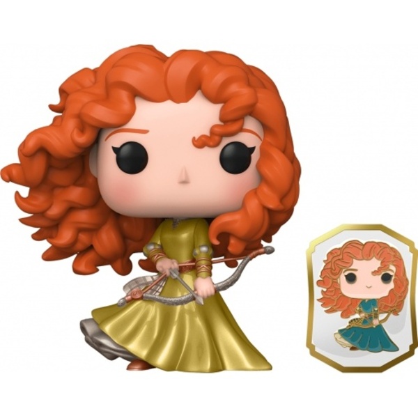 Foto 3 pulgar | Funko Pop Princess - Merida (with Pin) #324