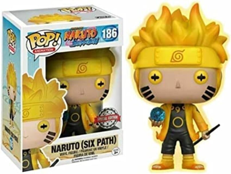 Foto 2 pulgar | Funko Pop Naruto Shippuden - Naruto Six Path (glow) #186 Special Edition