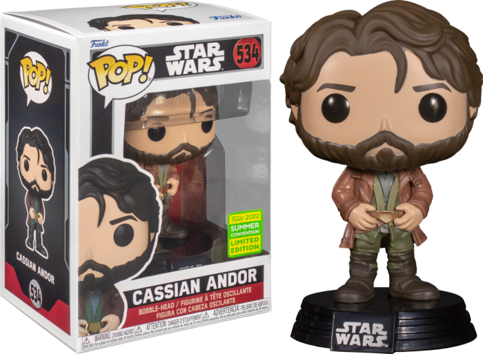 Foto 2 pulgar | Funko Pop Star Wars - Cassian Andor #534 Summer Convention 2022