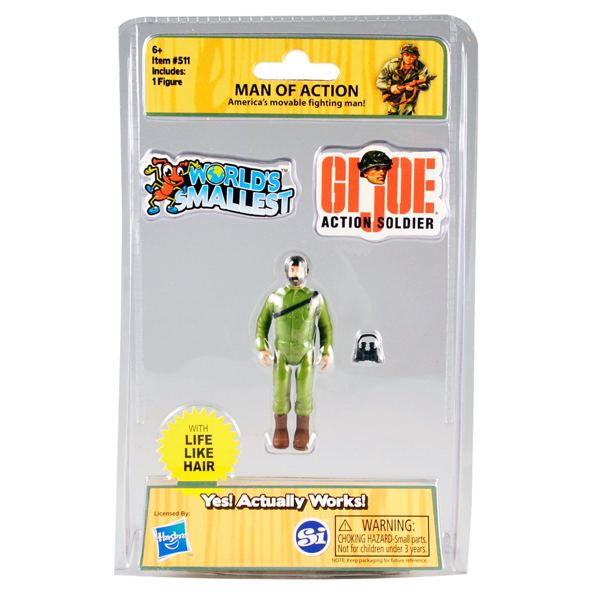 Figura Coleccionable World´s Smallest en miniatura Gi Joe