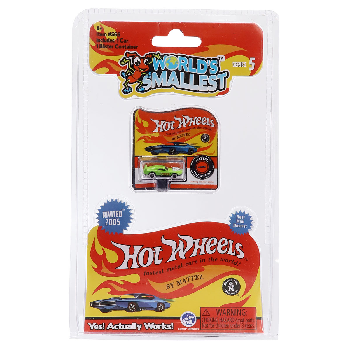 Foto 2 pulgar | Figura Coleccionable World´s Smallest en miniatura Hot Wheels Serie 5