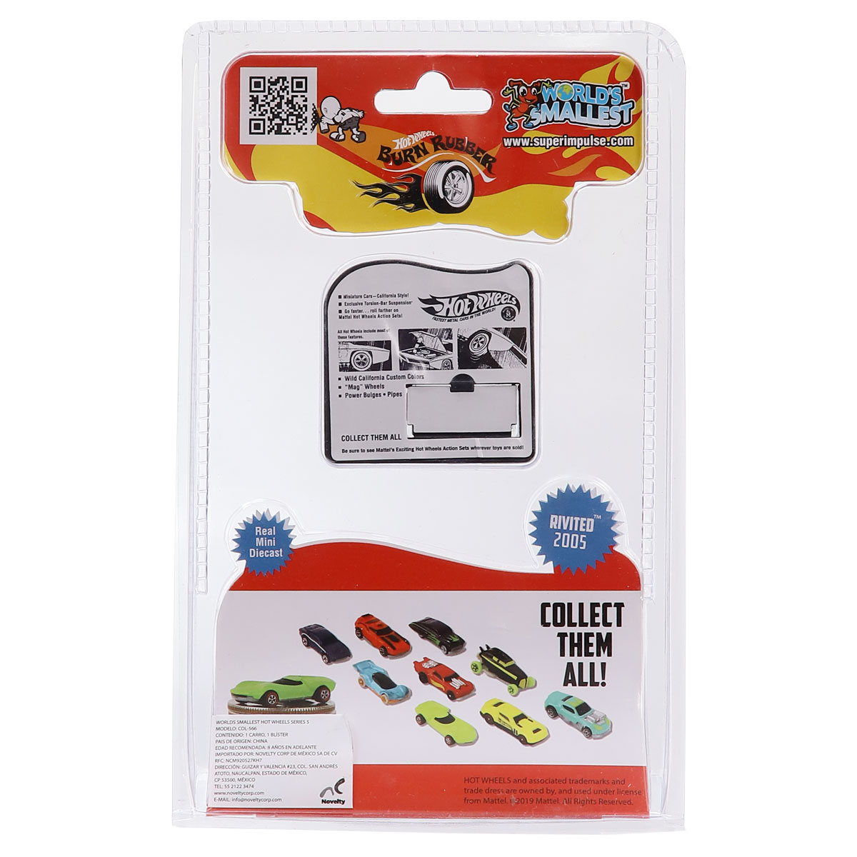 Foto 3 pulgar | Figura Coleccionable World´s Smallest en miniatura Hot Wheels Serie 5