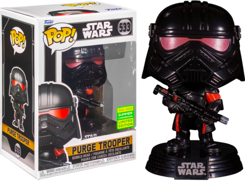 Foto 2 pulgar | Funko Pop Star Wars - Purge Trooper #533 Summer Convention 2022