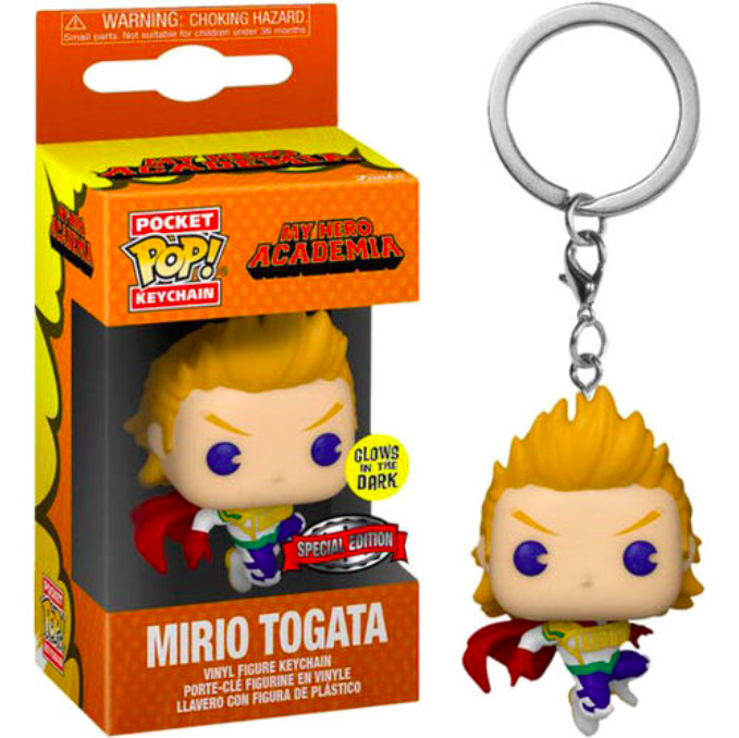 Foto 2 pulgar | Funko Pop Keychain My Hero Academia - Mirio Togata (glow) #52257 Special Edition
