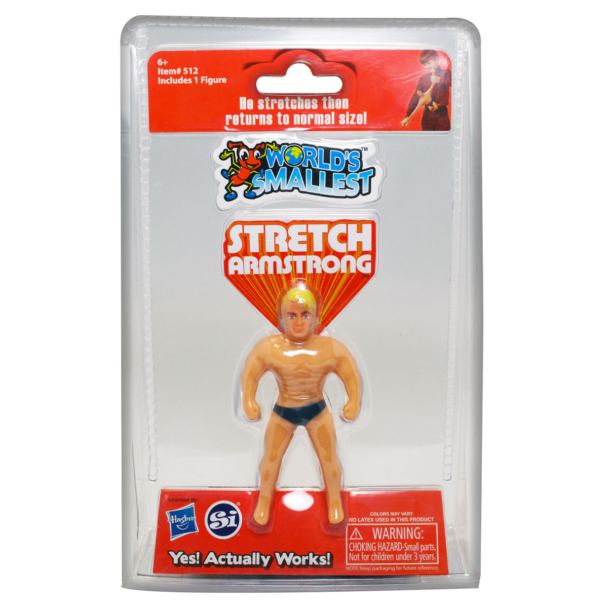 Foto 2 pulgar | Figura Coleccionable  Worlds Smallest en miniatura Stretch Armstrong