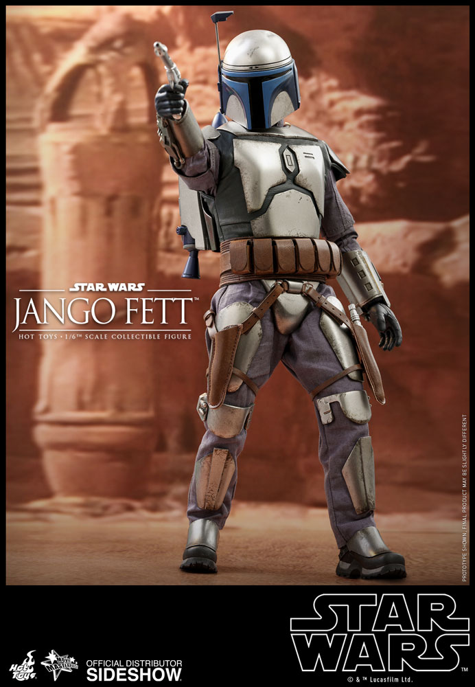 Foto 3 pulgar | Jango Fett - Star Wars - Episode Ii Attack Of The Clones Escala 1:6 Por Hot Toys