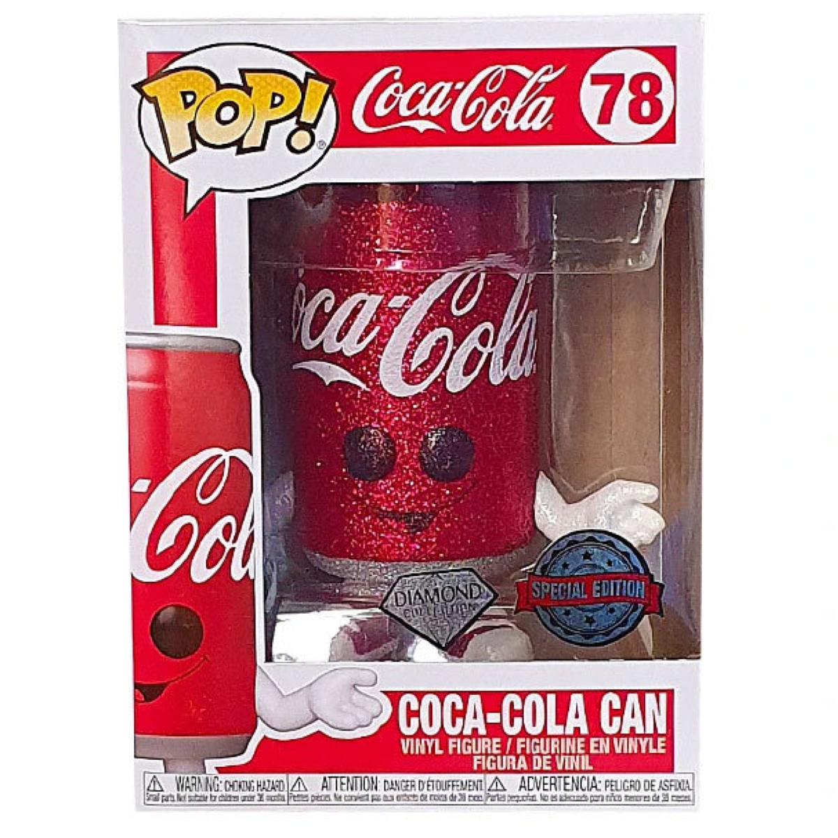 Funko Pop Coke - Coca-cola Can (diamond) #78 Special Edition
