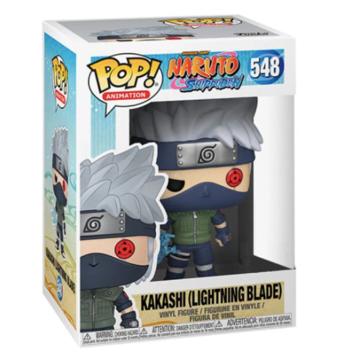 Foto 2 pulgar | Funko Pop Naruto Shippuden - Kakashi (lightning Blade) #548 Special Edition