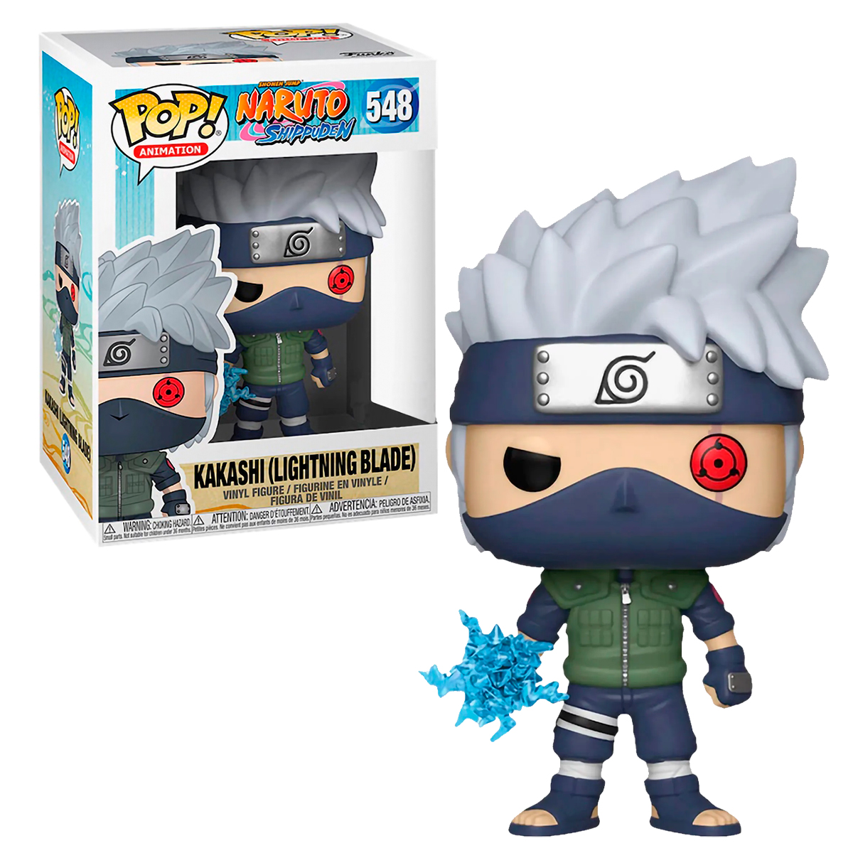 Foto 4 pulgar | Funko Pop Naruto Shippuden - Kakashi (lightning Blade) #548 Special Edition