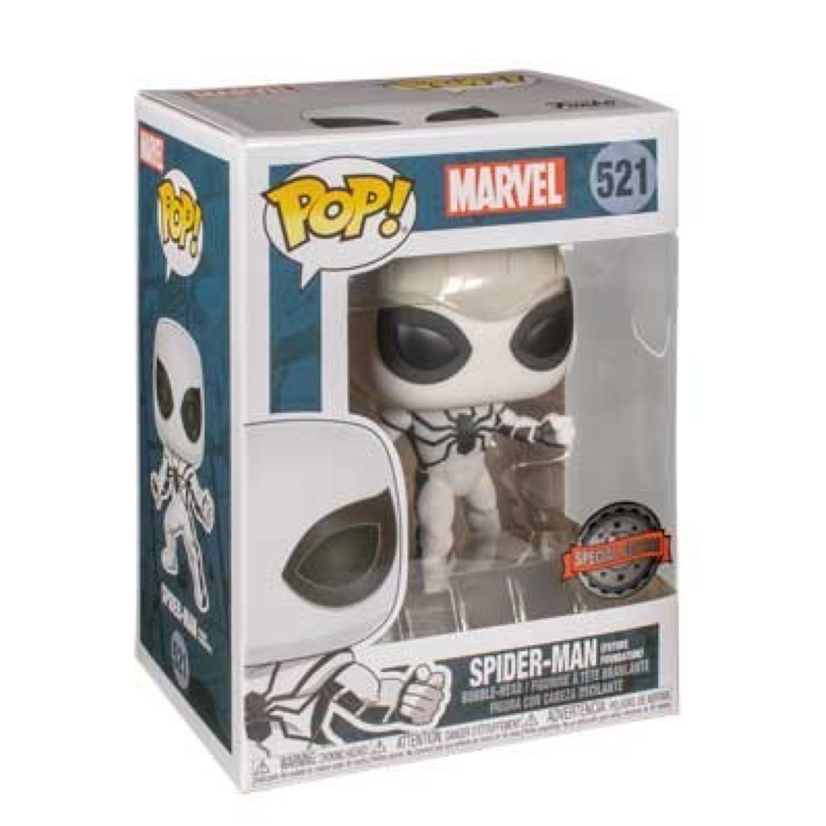 Foto 2 pulgar | Funko Pop Marvel - Spider-man (future Foundation) #521 Special Edition