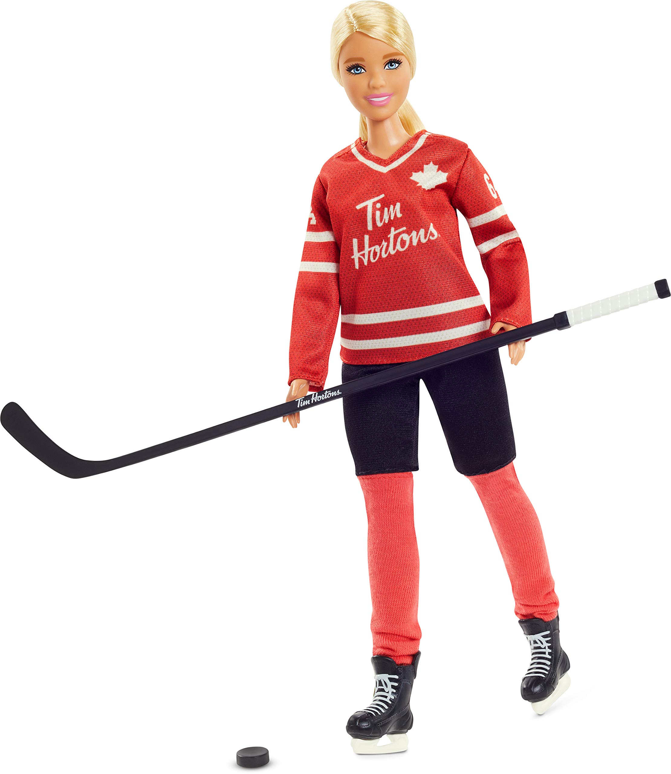Foto 2 pulgar | Venta Internacional- Muñeca Barbie Tim Hortons Muñeca Barbie Coleccionable Con Uniforme De Hockey