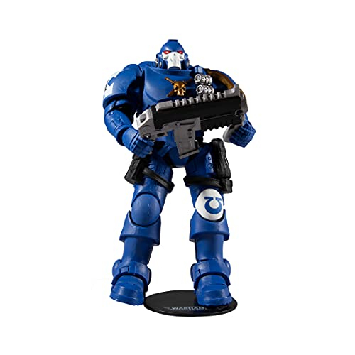 Foto 2 pulgar | Venta Internacional- Mcfarlane Toys Warhammer 40,000 Ultramarines Reiver Con Perno Carabina Y Base 7'' Figura De Acción