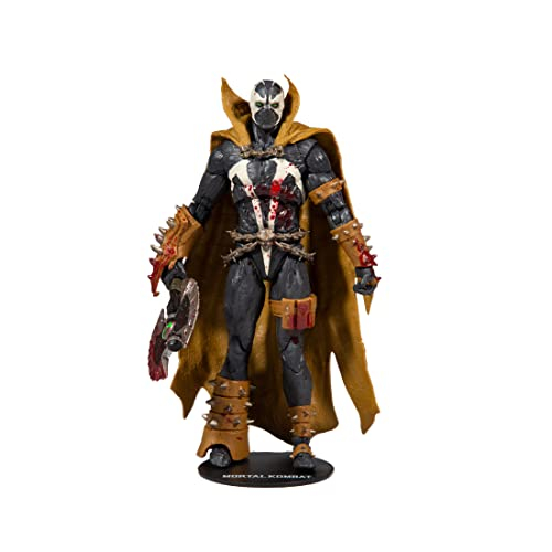 Venta Internacional- Mortal Kombat Spawn Bloody Classic 7'' Figura De Acción Con Accesorios