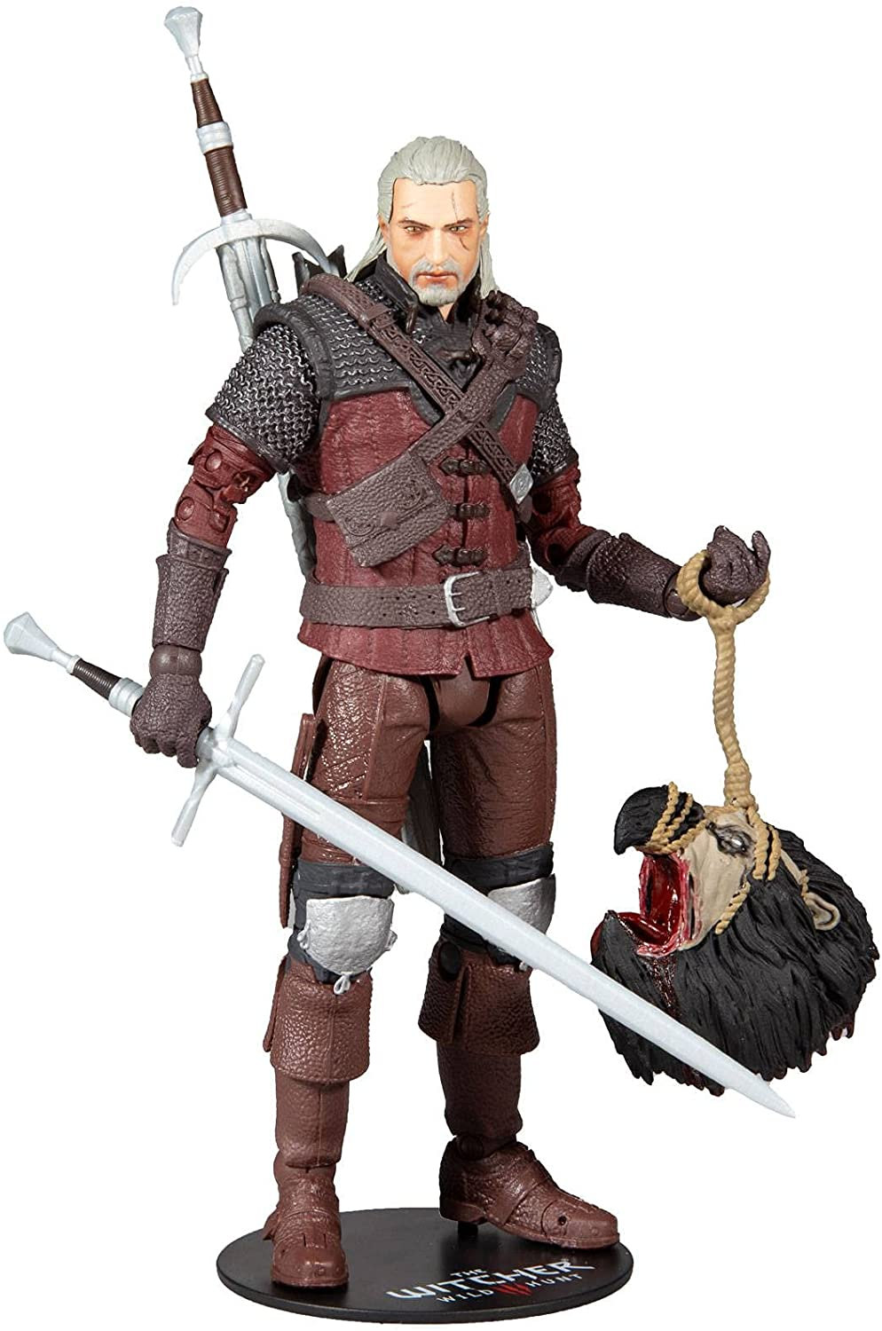 Venta Internacional- Mcfarlane - Witcher Gaming 7 Figures Wave 2 - Geralt De Rivia (wolfarmor)