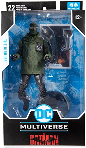 Foto 2 pulgar | Venta Internacional - Figura De Acción Mcfarlane Dc Batman Movie Riddler 7 Pulgadas