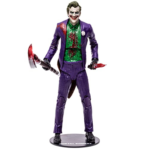 Foto 2 pulgar | Venta Internacional- Mortal Kombat The Joker (bloody) 7'' Figura De Acción Con Accesorios