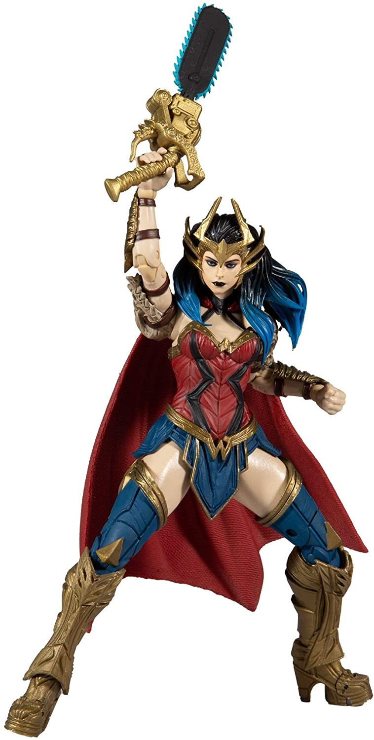 Foto 2 pulgar | Venta Internacional- Mcfarlane - Dc Build -a 7in Figuras Wave 4 - Death Metal - Wonder Woman