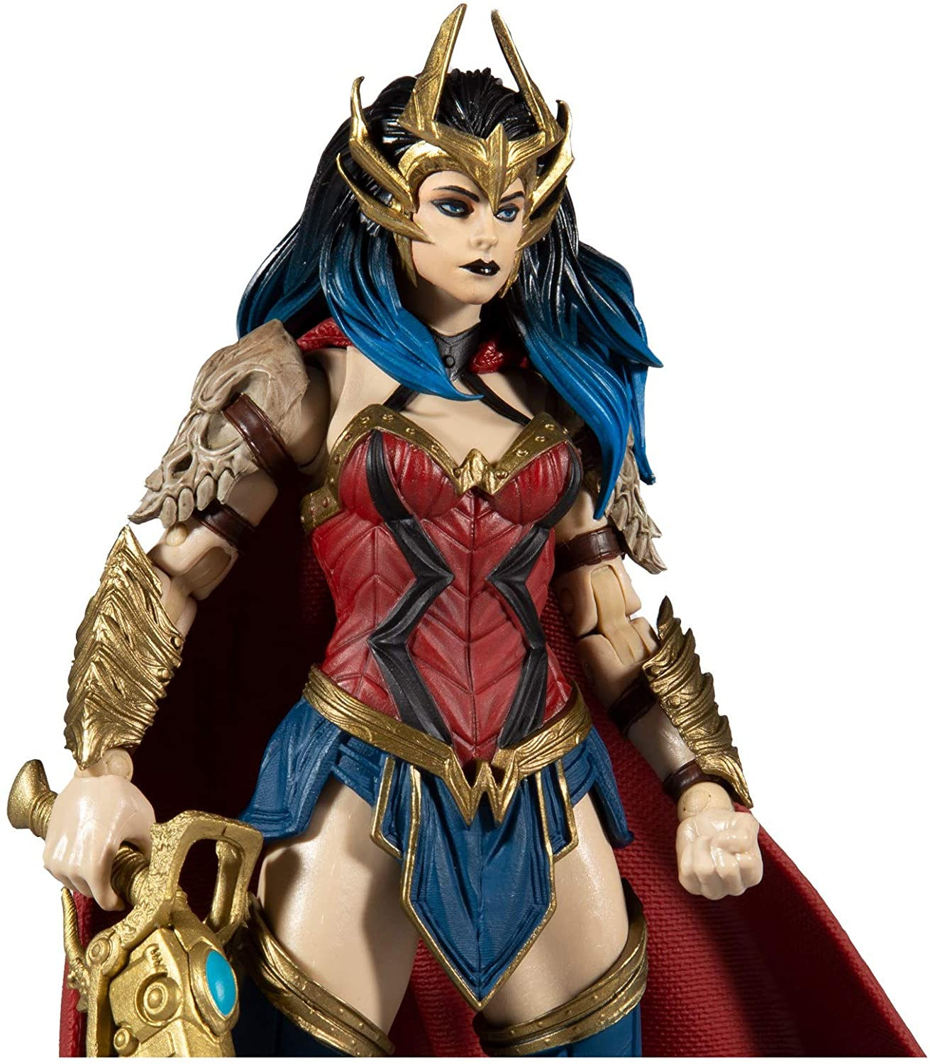 Foto 3 pulgar | Venta Internacional- Mcfarlane - Dc Build -a 7in Figuras Wave 4 - Death Metal - Wonder Woman