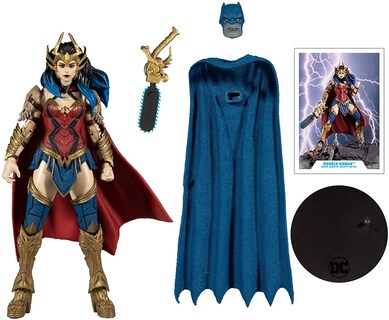 Foto 6 | Venta Internacional- Mcfarlane - Dc Build -a 7in Figuras Wave 4 - Death Metal - Wonder Woman