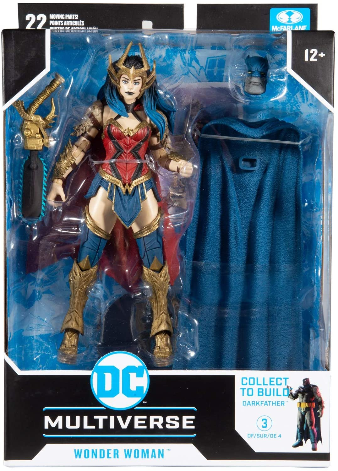 Foto 8 pulgar | Venta Internacional- Mcfarlane - Dc Build -a 7in Figuras Wave 4 - Death Metal - Wonder Woman