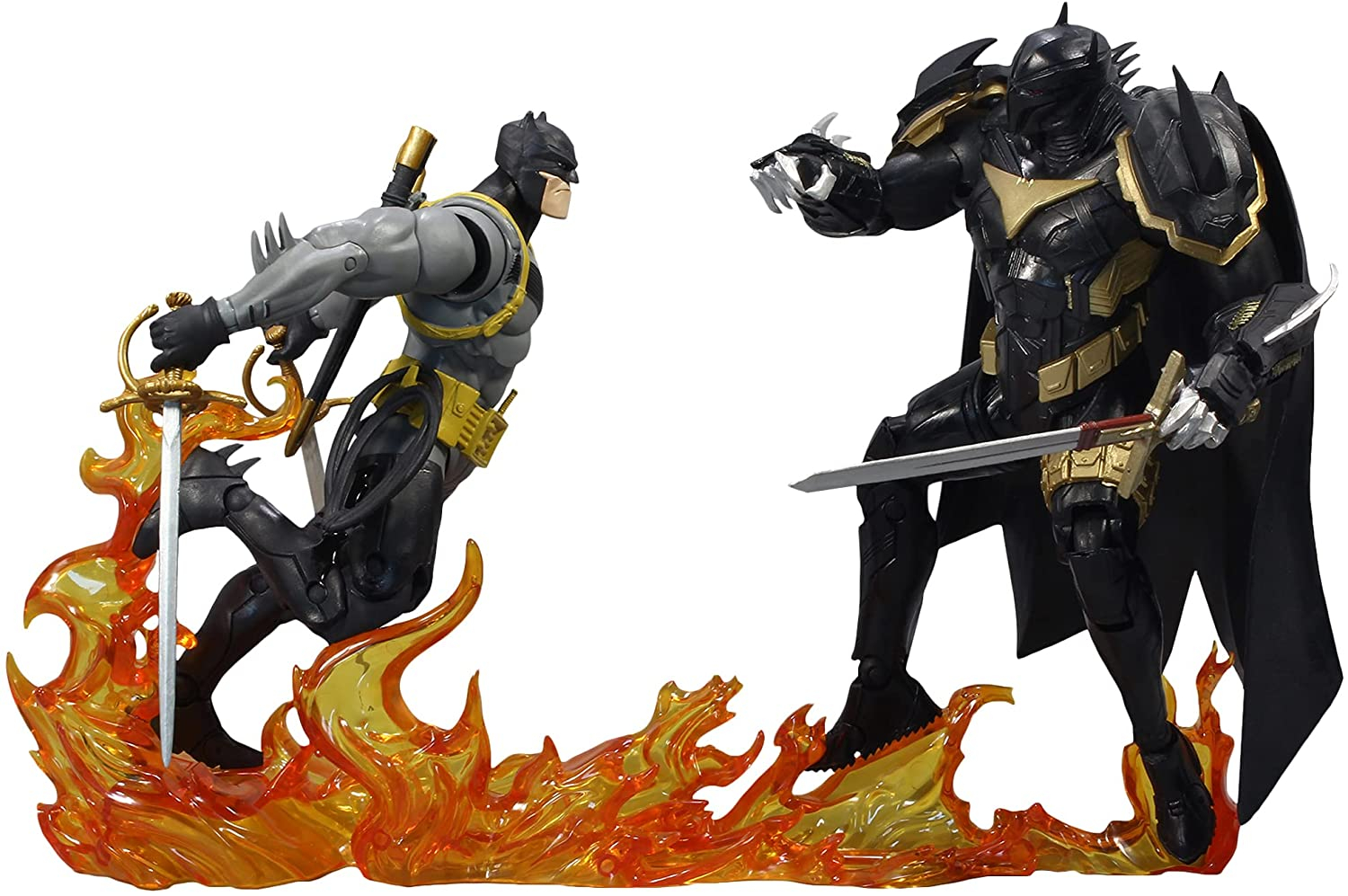 Foto 2 pulgar | Venta Internacional- Mcfarlane Toys Dc Multiverse Batman Vs Azrael (batman Armor) 7'' Figura De Acción Multipack
