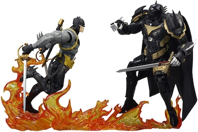 Foto 1 | Venta Internacional- Mcfarlane Toys Dc Multiverse Batman Vs Azrael (batman Armor) 7'' Figura De Acción Multipack