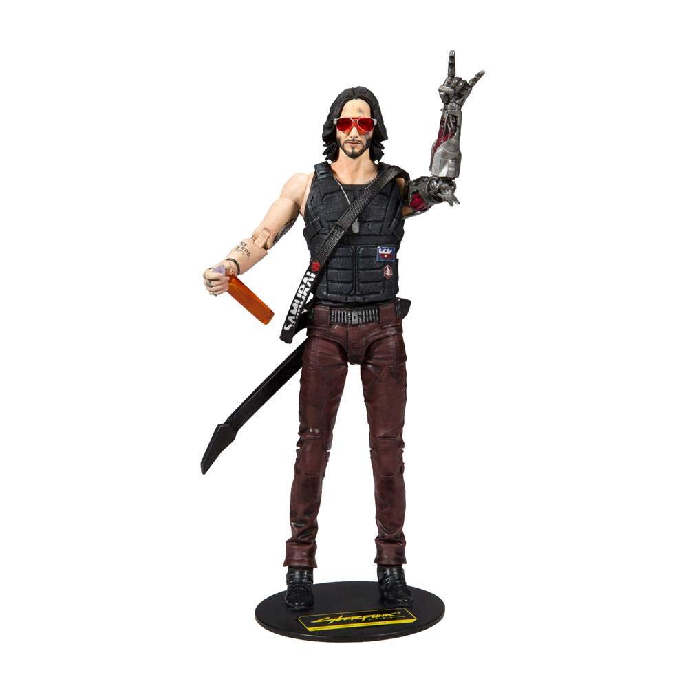 Venta Internacional- Mcfarlane Toys Cyberpunk 2077 Johnny Silverhand Figura De Acción