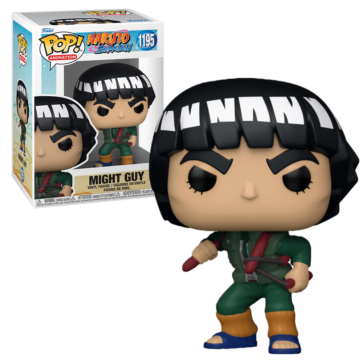 Foto 4 pulgar | Funko Naruto Shippuden Might Guy 1195