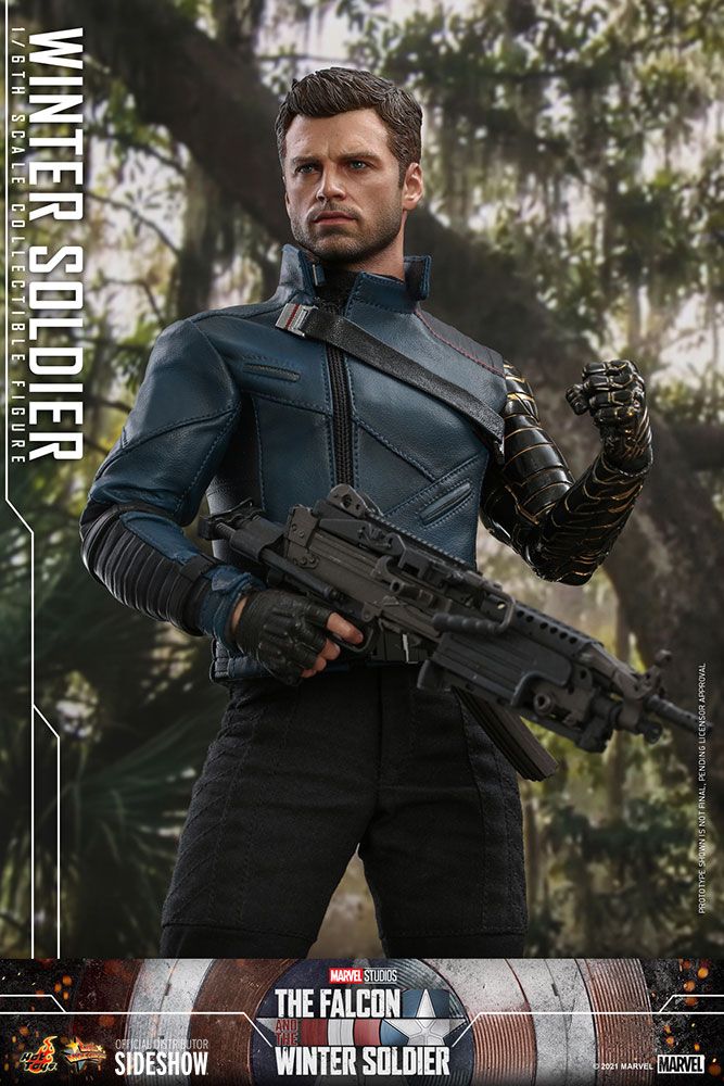 Foto 3 pulgar | Figura Hot Toys de Winter Soldier Escala 1:6