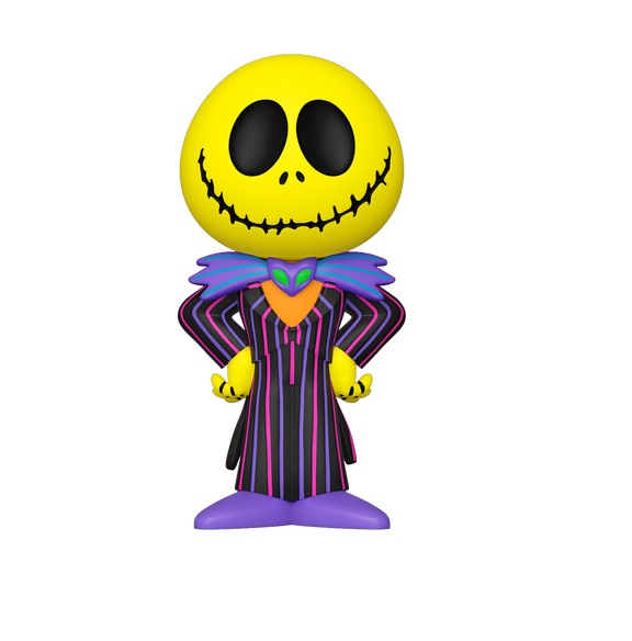 Foto 3 pulgar | Figura FUNKO SODA del Mundo de Jack Blacklight Jack Skellington