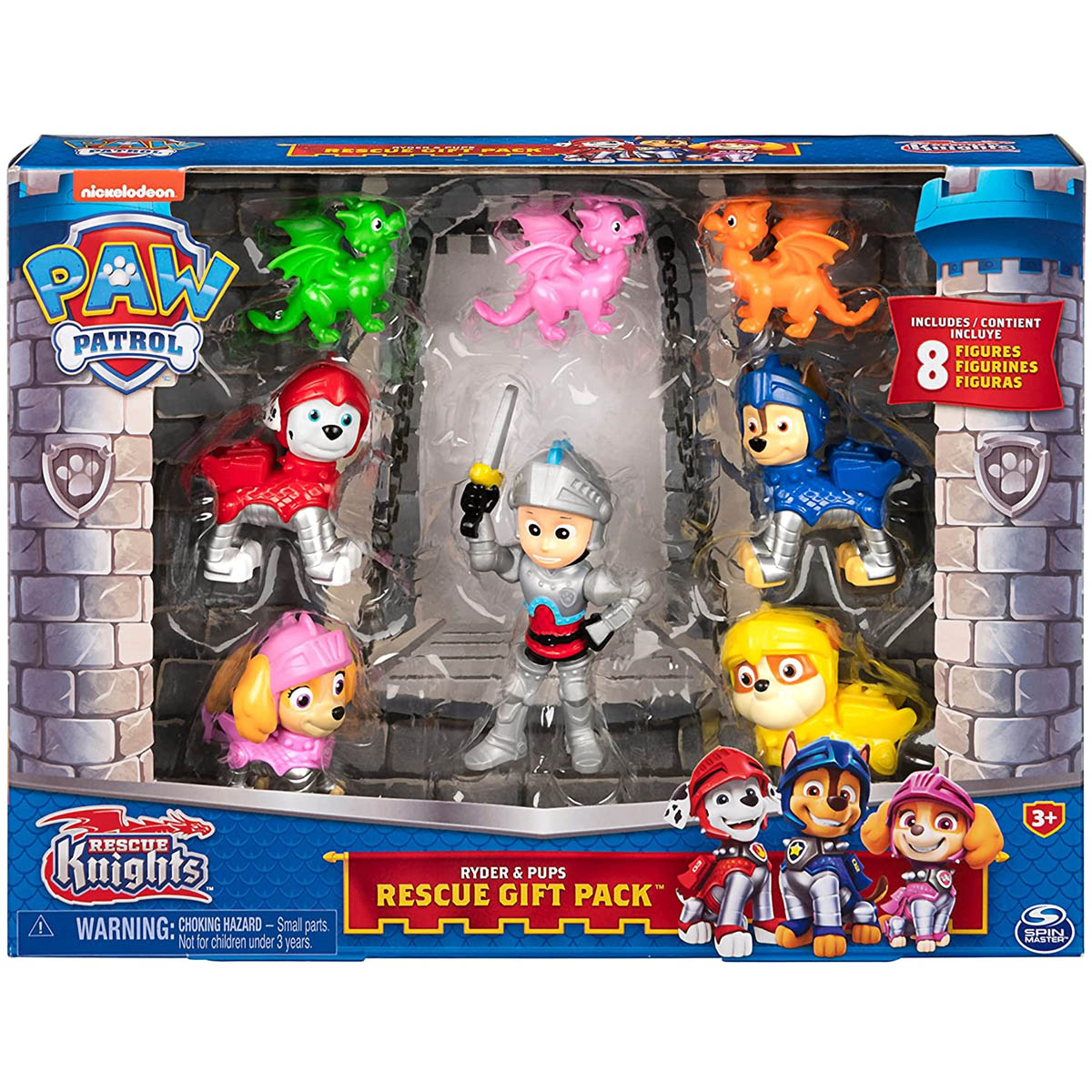 Figuras Spin Master Paw Patrol 8 Piezas