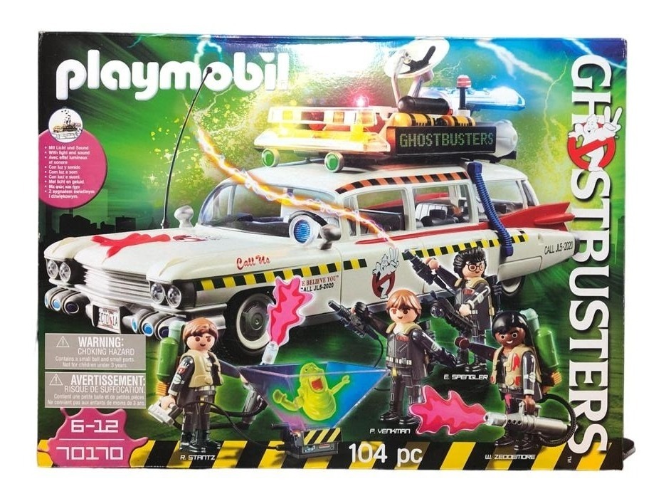 Auto Ecto-1A Cazafantasmas Playmobil