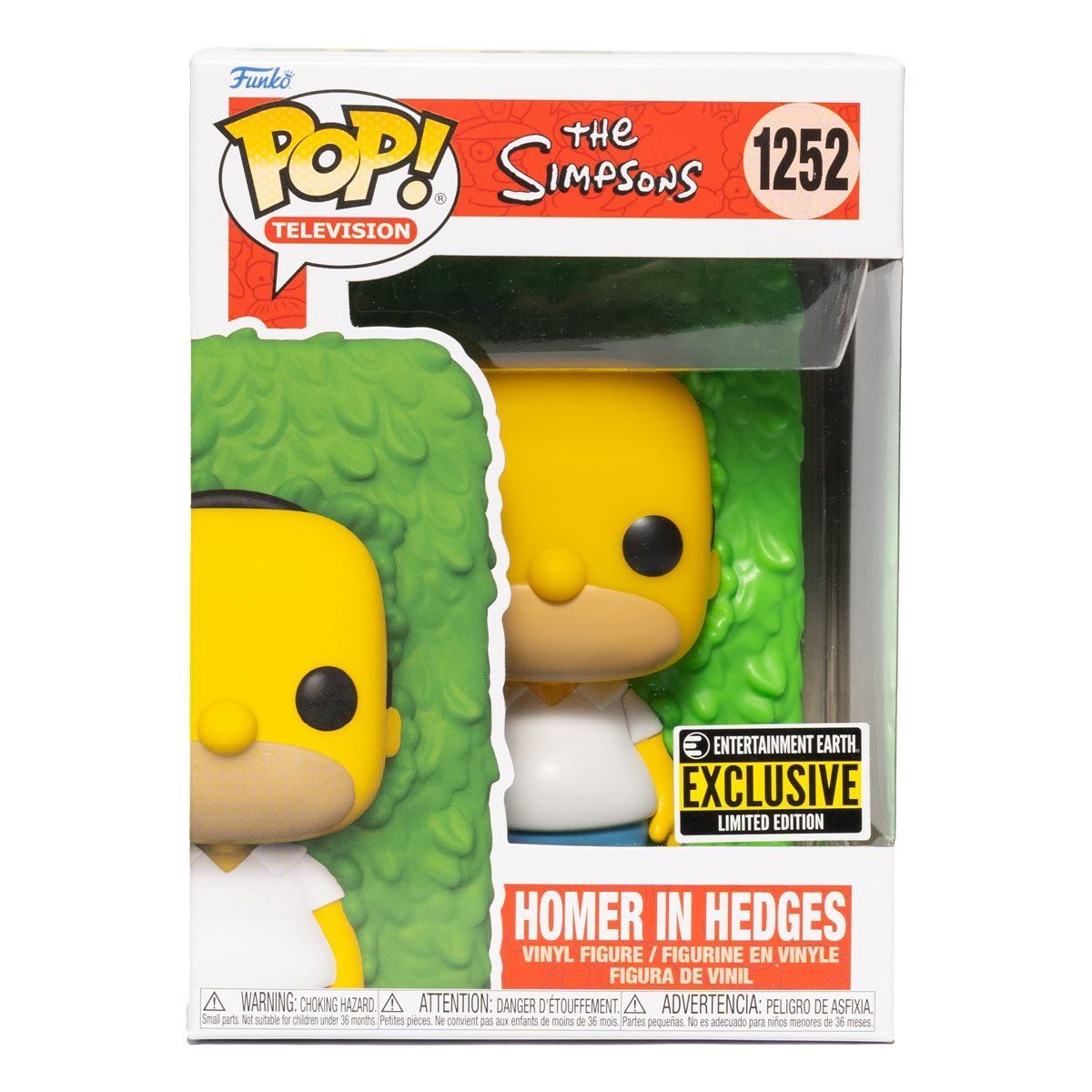 Foto 3 pulgar | Funko Homero In Hedges The Simpsons