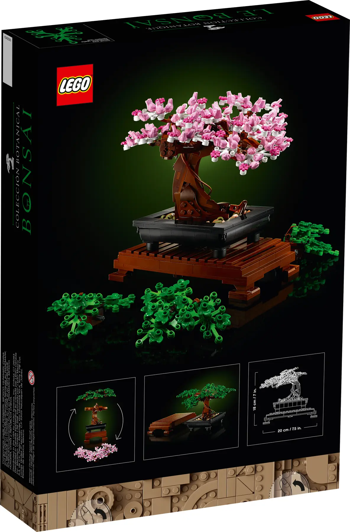 Foto 7 pulgar | Lego Set Botanical Collection Bonsai 10281