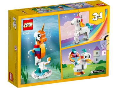 Foto 6 | Juguete para Construir Lego Set Creator Unicornio Mágico 31140 Multicolor 145 Piezas
