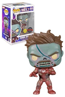 Foto 2 | Figura Funko Pop What If...? Zombie Iron Man Resplandor #944