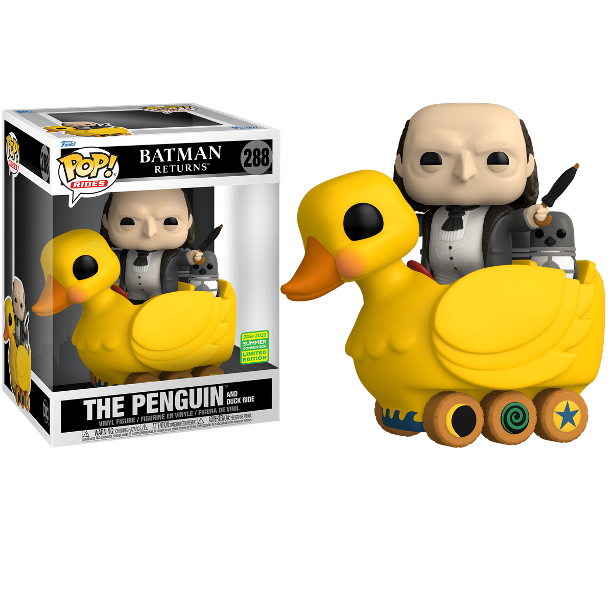 Figura Funko Pop Batman Returns Penguin con Pato #288