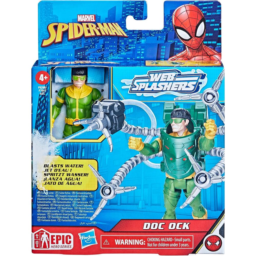 Foto 2 | Figura Marvel Héroes Épicos Series: Spiderman - Dr. Octopus 4 Pulgadas