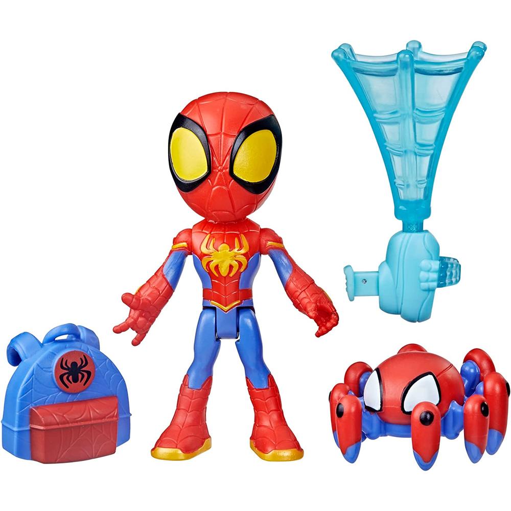 Foto 4 pulgar | Figura Marvel Spidey And His Amazing Friends: Spidey Webspinner