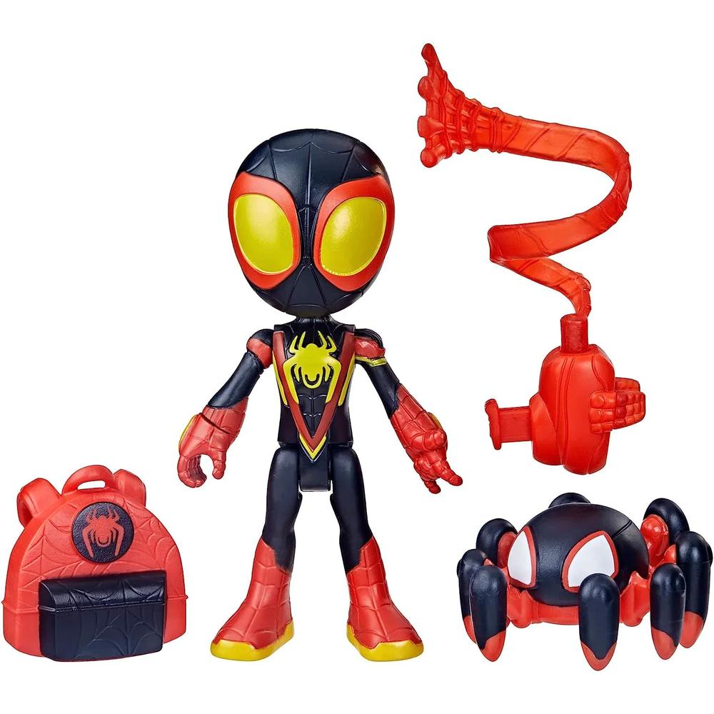 Foto 3 | Figura Marvel Spidey And His Amazing Friends: Miles Morales Webspinner