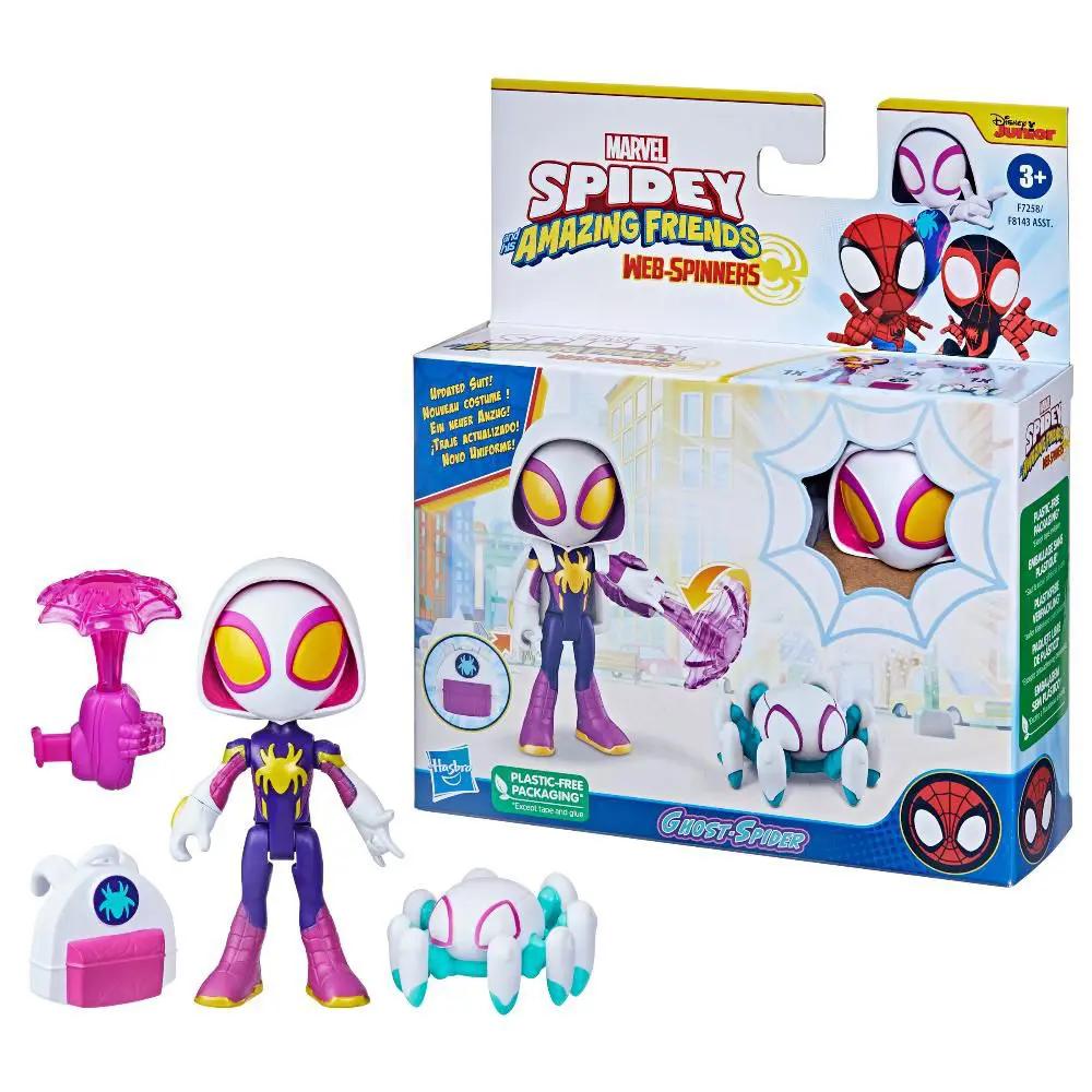 Foto 3 pulgar | Figura Marvel Spidey and His Amazing Friends: Spider Gwen Webspinner